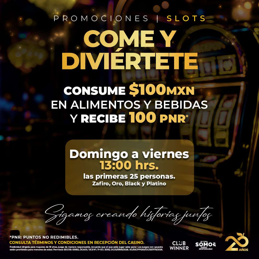 Come y Diviértete en slots en Jai Casino Tuxtla, octubre 2026