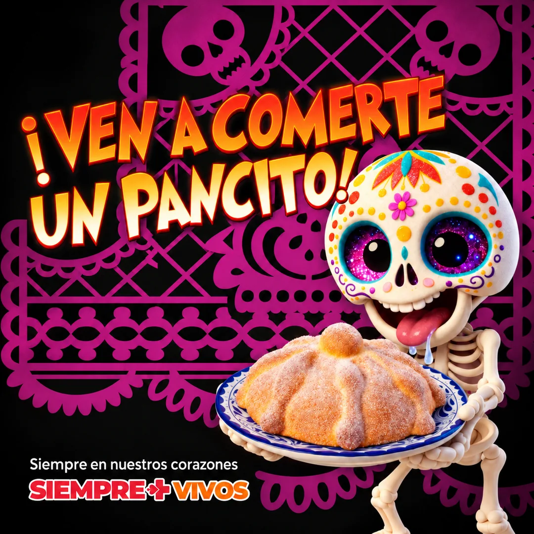 Día de Muertos en Casino Life: ven a comerte un pancito
