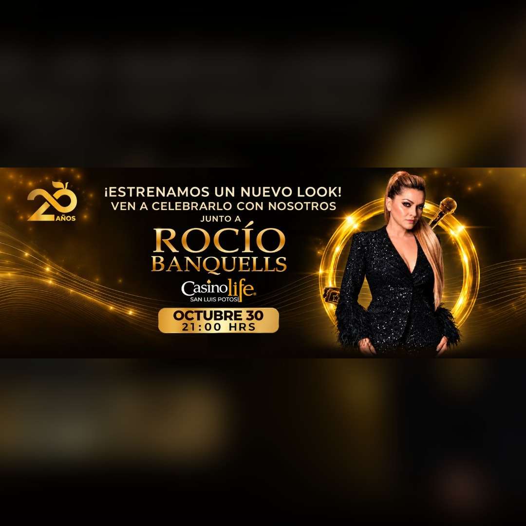 Casino Life San Luis Potosí estrena nuevo look con Rocío Banquells